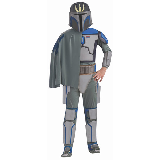 Rubie's Star Wars Clone Wars Child's Deluxe Pre Vizsla Costume and Mask, Small