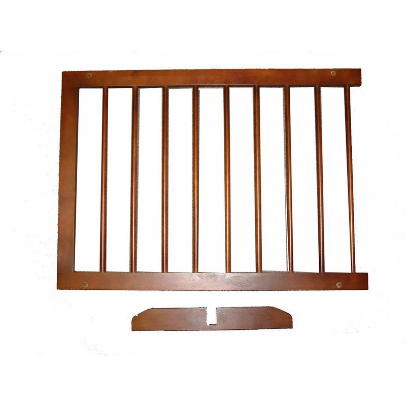 Cardinal Gates Step Over Gate Extension, Walnut