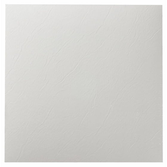 Achim Home Furnishings FTVSO10220 Nexus 12-Inch Vinyl Tile, Solid White, 20-Pack