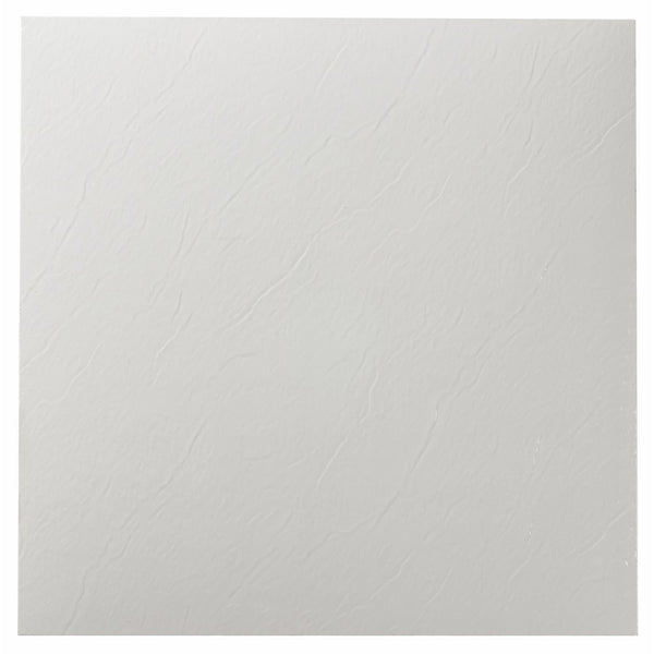 Achim Home Furnishings FTVSO10220 Nexus 12-Inch Vinyl Tile, Solid White, 20-Pack