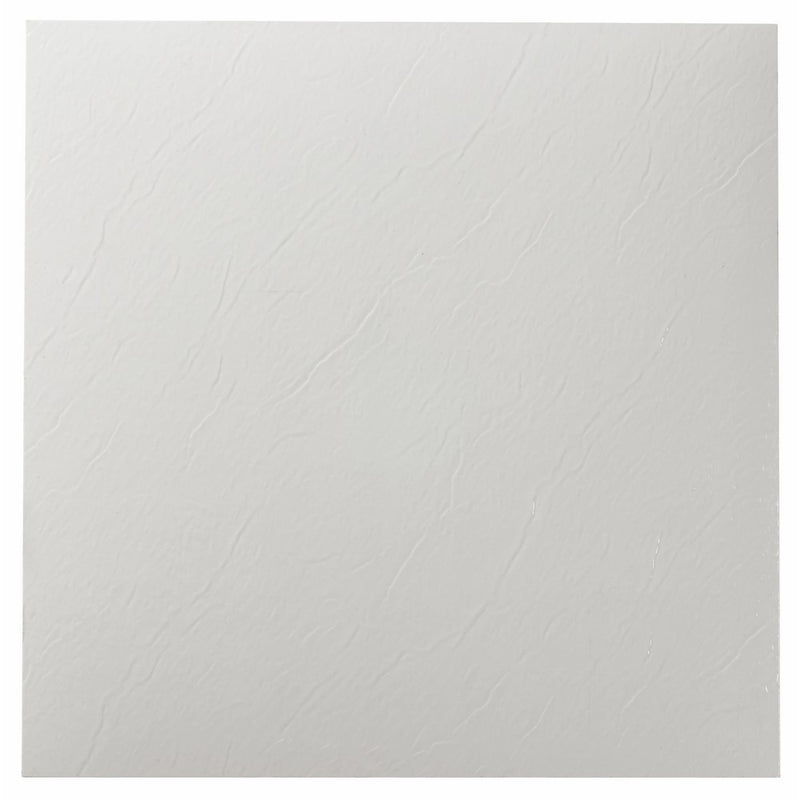 Achim Home Furnishings FTVSO10220 Nexus 12-Inch Vinyl Tile, Solid White, 20-Pack