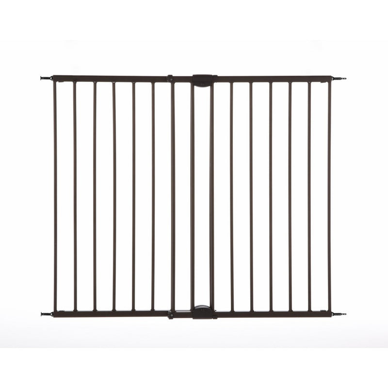 Supergate Easy Swing & Lock Gate, Bronze, Fits Spaces between 28.68" to 47.85" Wide and 31"high