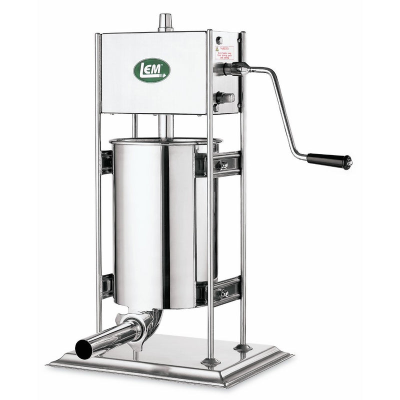 LEM Products 1111 Big Bite 25-Pound Stainless Steel Dual Gear Vertical Sausage Stuffer