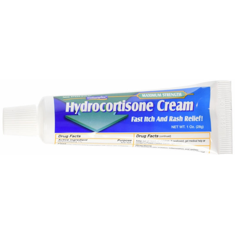 Natureplex Hydrocortisone 1% Cream, 1 oz, 3 Tube Pack