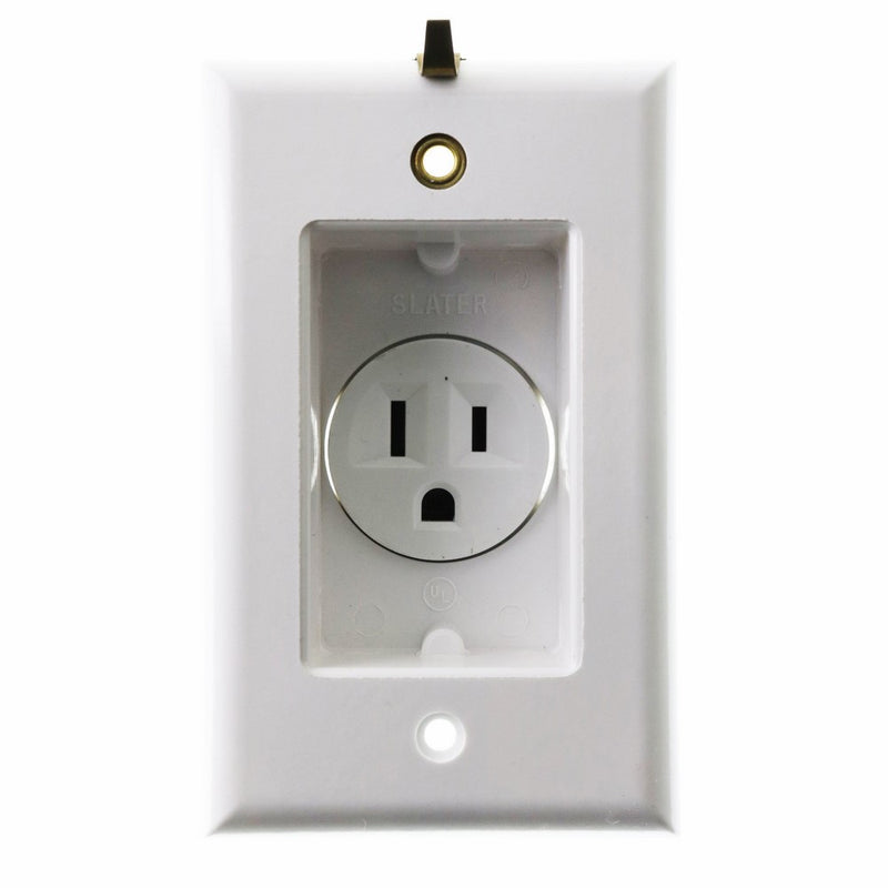PASS & SEYMOUR S3713W 15A Clock Receptacle
