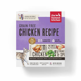 Honest Kitchen The Grain Free Chicken Cat Food Recipe, 4 lb box - Prowl
