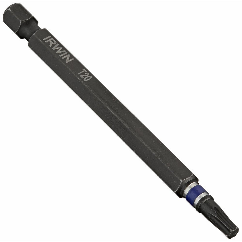 Irwin Tools 1837518 Impact Performance Series TORX T20 Power Bit, 3-1/2"