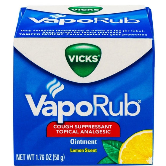 VAPORUB OINTMENT LEMON VICKS 50 GM