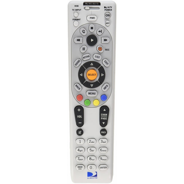 DIRECTV Rc66 Universal Ir Remote Control Replaces Rc65 H24 Hr24 H25 R16 D12