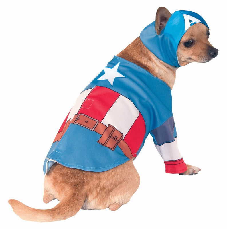 Rubie's Marvel Universe Captain America Pet Costume, Extra-Large
