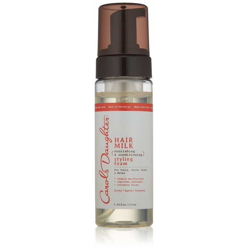 Carol's Daughter Hair Milk Styling Foam, 5.85 fl oz (Packaging May Vary)