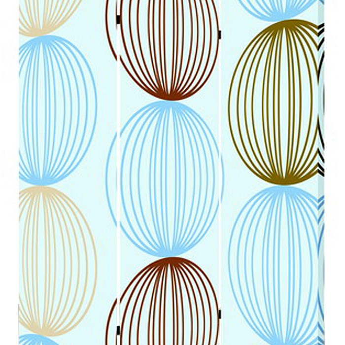 3 Panel Canvas Made Foldable Screen with Sphere Print, Multicolor
