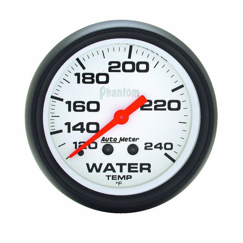 Auto Meter 5832 Phantom Mechanical Water Temperature Gauge