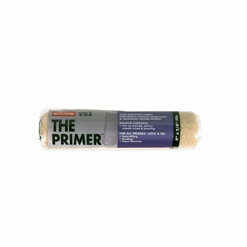 Wooster Brush R201-9 The Primer Roller Cover 3/8-Inch Nap, 9-Inch