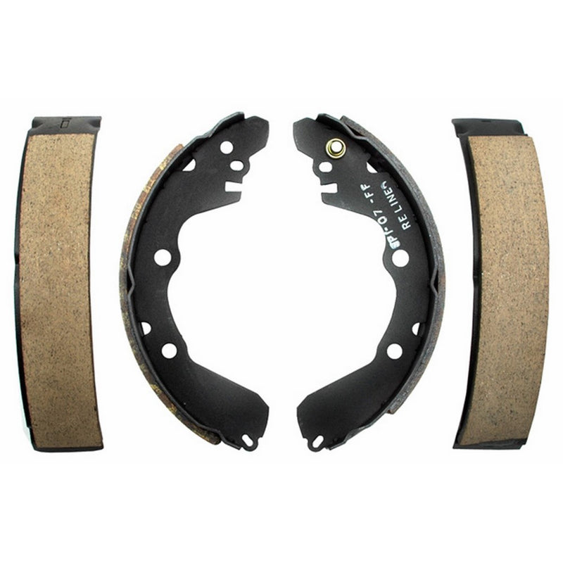ACDelco 17658B Professional Bonded Rear Drum Brake Shoe Set