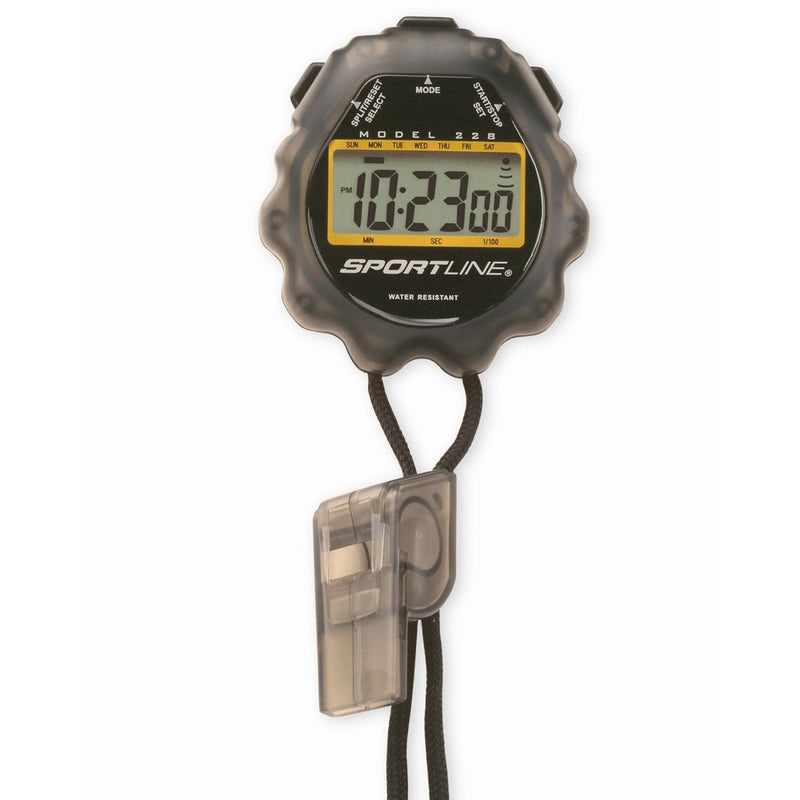 Sportline Giant Water-resistant Sport Timer-Stopwatch With Extra Large Display For Easy Reading, Included 2-Year Warranty