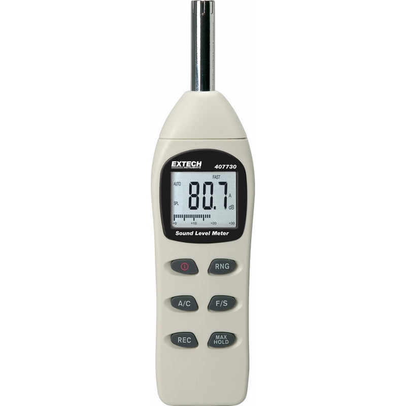 Extech 407730 Digital Sound Level Meter 40-130dB