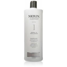 Nioxin Cleanser, System 1 (Fine Hair/Normal to Thin-Looking) Shampoo, 33.8 Ounce