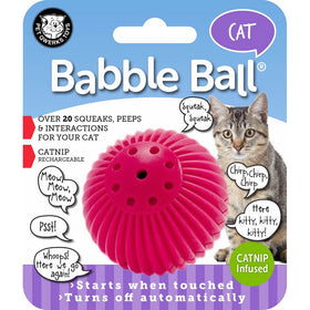 Pet Qwerks Kitty Babble Ball