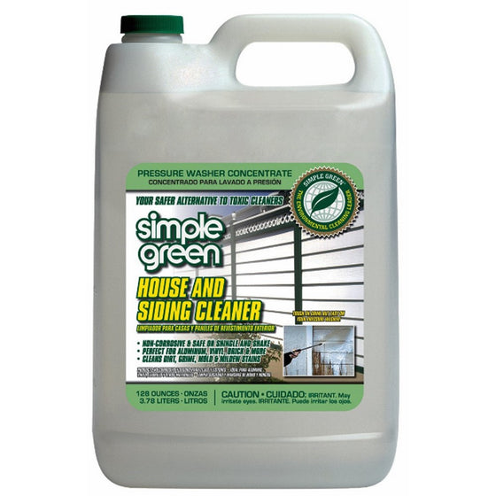 Simple Green 18201 House and Siding Cleaner, 1 Gallon Bottle