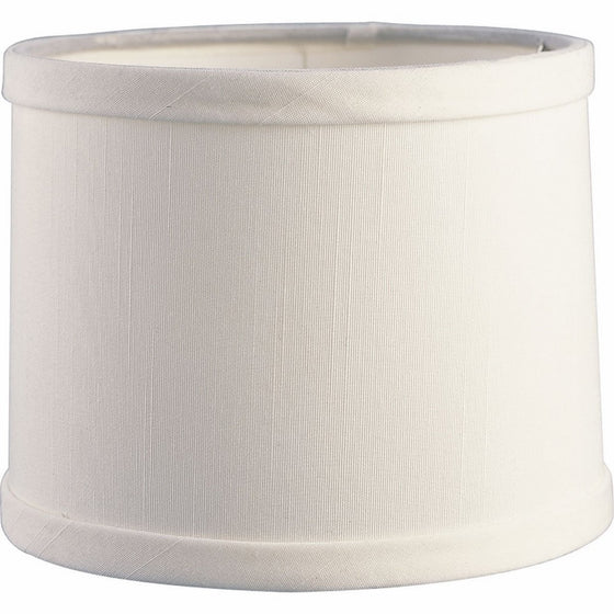 Progress Lighting P8704-01 Off White Silk Shade 1-Inch Candle Chaser, Off White