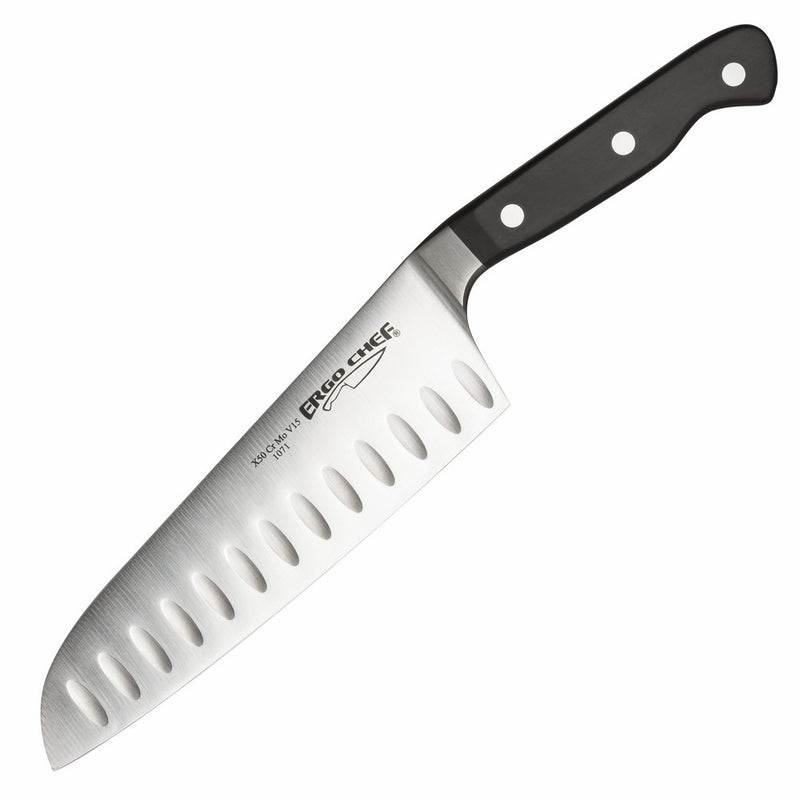 Ergo Chef 1071 Santoku With Hollow Grounds, 7''
