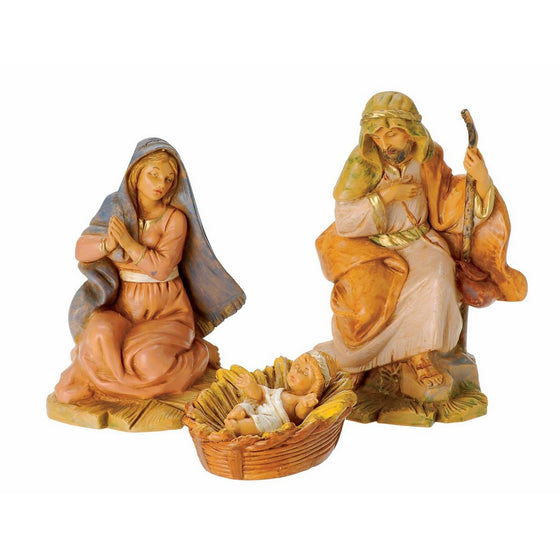 Fontanini by Roman Centennial Holy Family, 3-Piece, 5-Inch