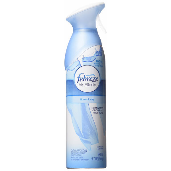 Febreze Air Effects Air Freshener Linen and Sky Scent, 9.7 Oz/275 g (3 Pack)