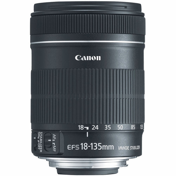 Canon EF-S 18-135mm f/3.5-5.6 IS Standard Zoom Lens for Canon Digital SLR Cameras (New, White box)