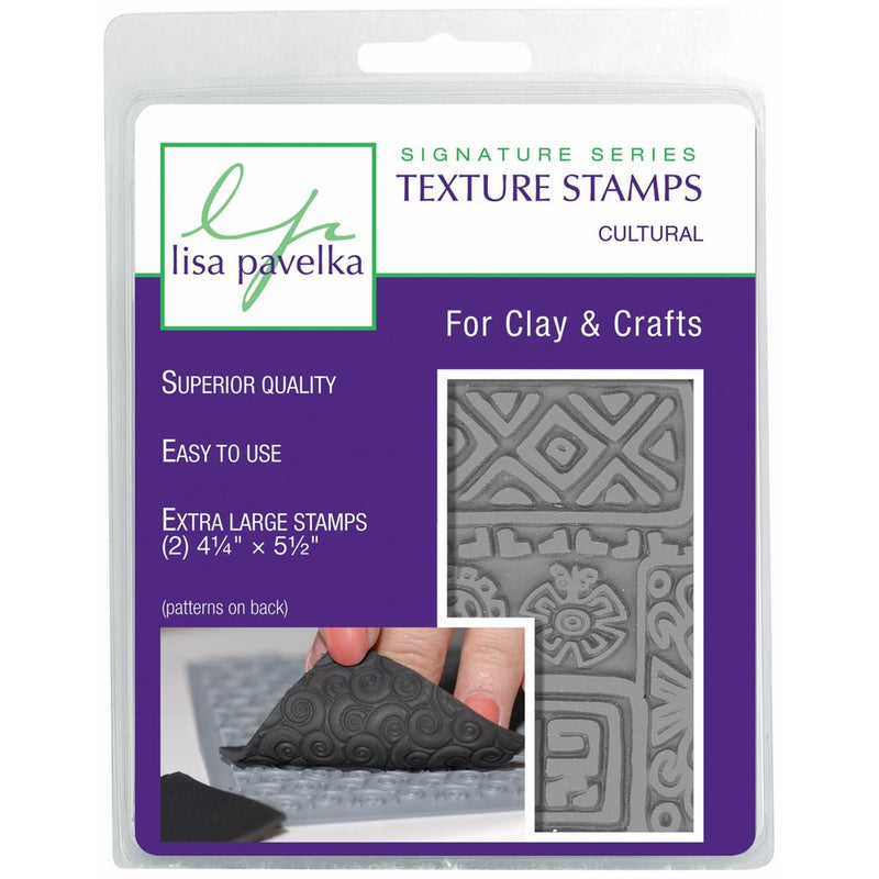 Lisa Pavelka 327067 Texture Stamp Kit Cultural