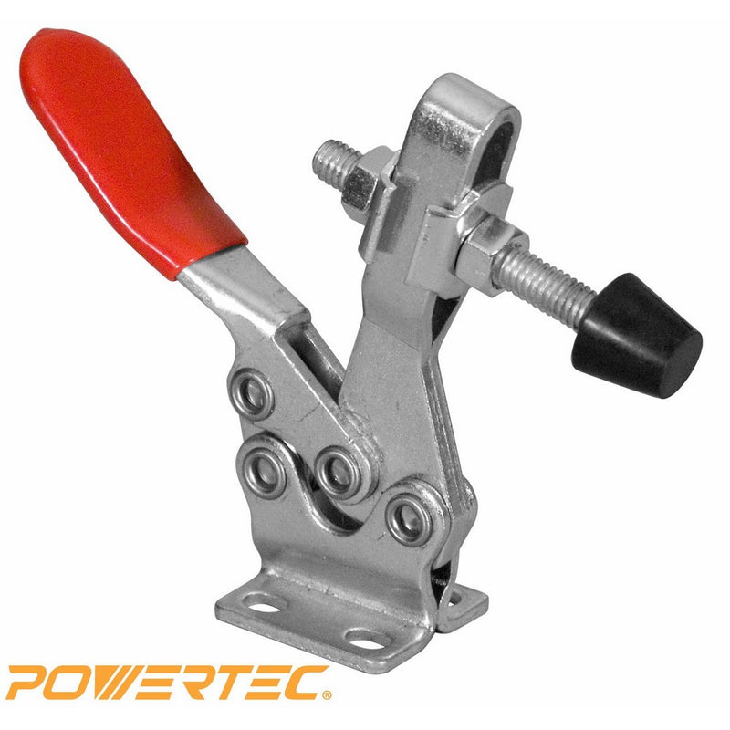 POWERTEC 20301 Horizontal Quick-Release Toggle Clamp, 500 lbs Capacity, 225D