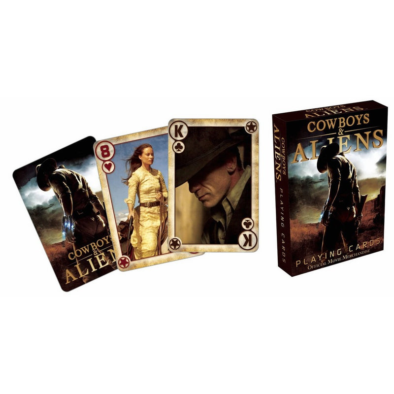 Cowboys And Aliens Playing Cards