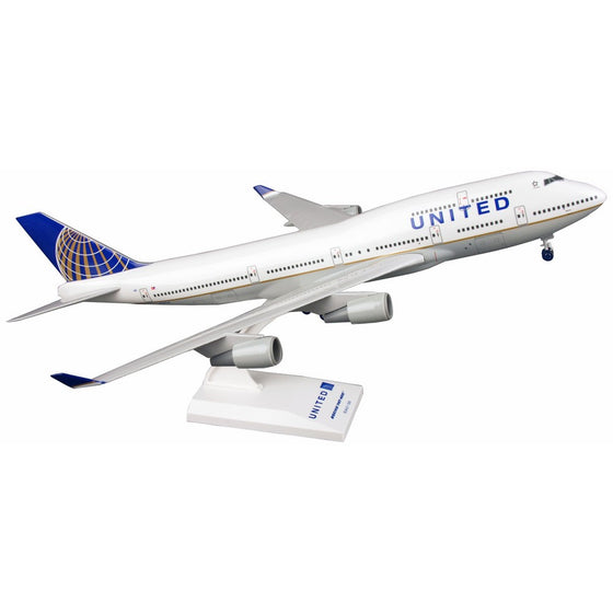 Daron Skymarks United 747-400 Post Co Merge Model Kit with Gear (1/200 Scale)