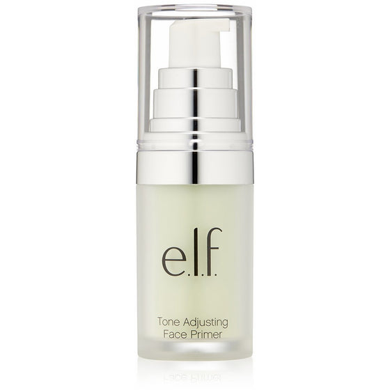 e.l.f. Studio Mineral Infused Face Primer, Tone Adjusting Green, 0.47 Ounce