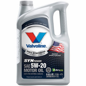 Valvoline SynPower 5W-20 Full Synthetic Motor Oil - 5qt (787023)