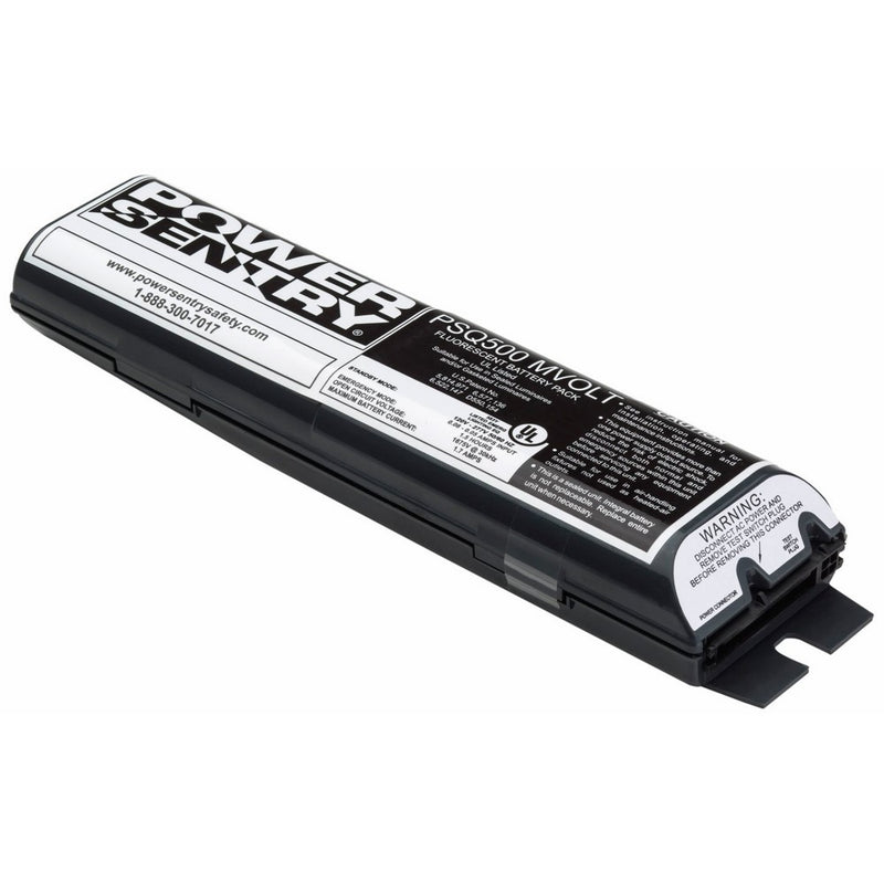 Lithonia Lighting PSQ500QD MVOLT M12 Power Sentry 500 Lumen Quick Disconnect Emergency Ballast for Fluorescent Fixtures