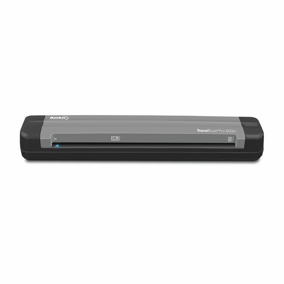 Ambir Technology TravelScan Pro 600ix Sheetfed Scanner - 600 dpi Optical PS600IX-AS