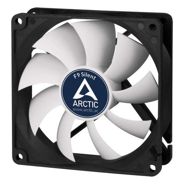 ARCTIC F9 Silent - Ultra-Quiet 92 mm Case Fan | Silent Cooler with Standard Case I almost inaudible | Push- or Pull Configuration possible