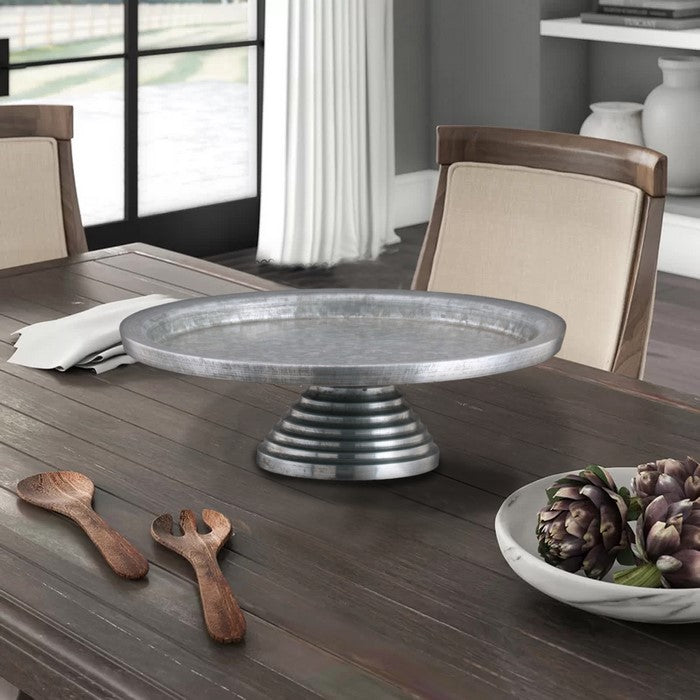 Leatherette Upholstered End Table with X Base, Brown and Chrome
