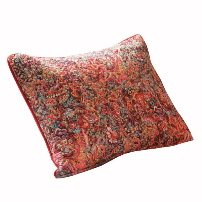20 X 26 Cotton Filled Pillow Sham with Floral Prints, Multicolor
