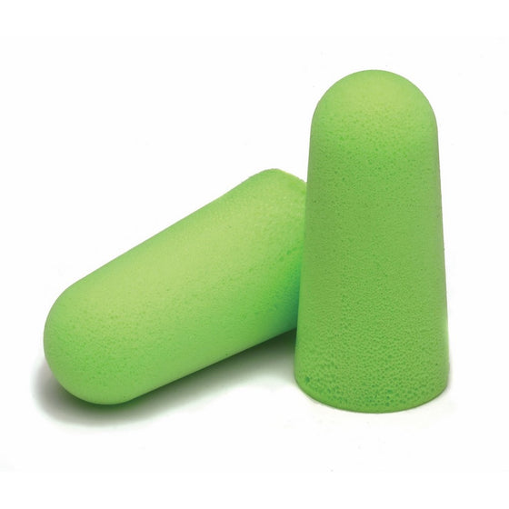 Moldex 6800 Pura-Fit Soft-Foam Earplugs, Uncorded Tapered Style, Green (200 per Dispenser)