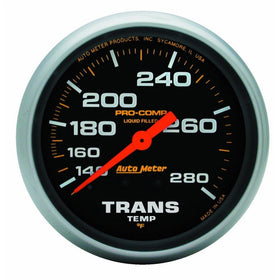 Auto Meter 5451 Pro-Comp Liquid-Filled Mechanical Transmission Temp Gauge