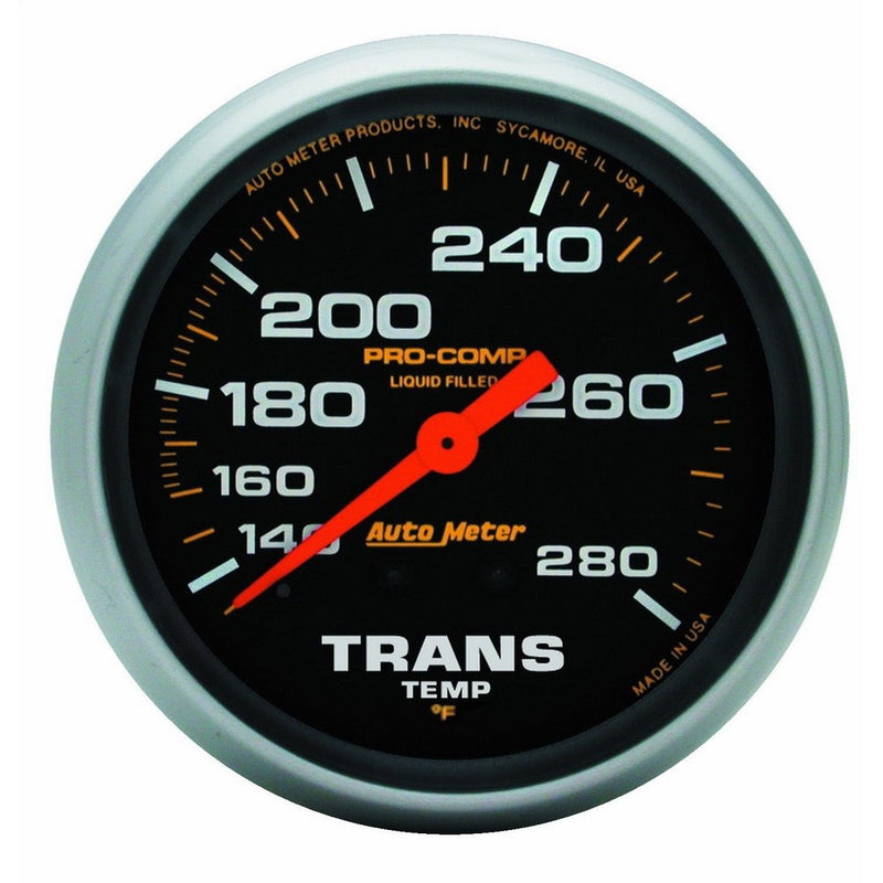 Auto Meter 5451 Pro-Comp Liquid-Filled Mechanical Transmission Temp Gauge