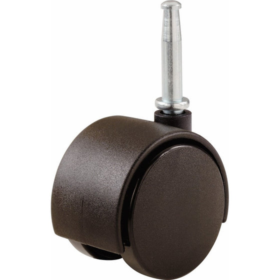 Shepherd Hardware 9577 2-Inch Office Chair Caster, Twin Wheel, 5/16-Inch Stem Diameter, 75-Lb Load Capacity