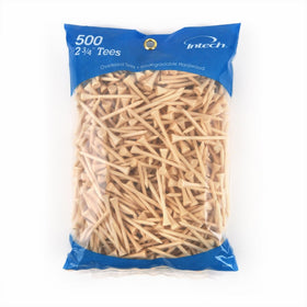 Intech 500 Pack 2 3/4-Inch Natural Tees