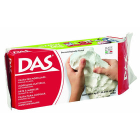 DAS Air Hardening Modeling Clay, 2.2 Pound Block, White (387500)