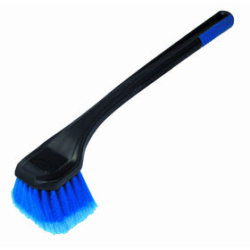 Carrand 94039 Long Bumper and Wheel Brush with 20" Over Molded Grip Handle