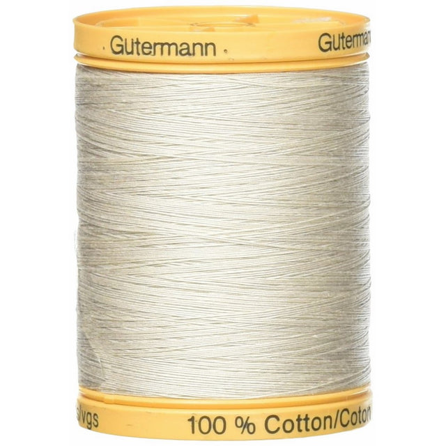 Natural Cotton Thread 800m/875yds Sandy Grey