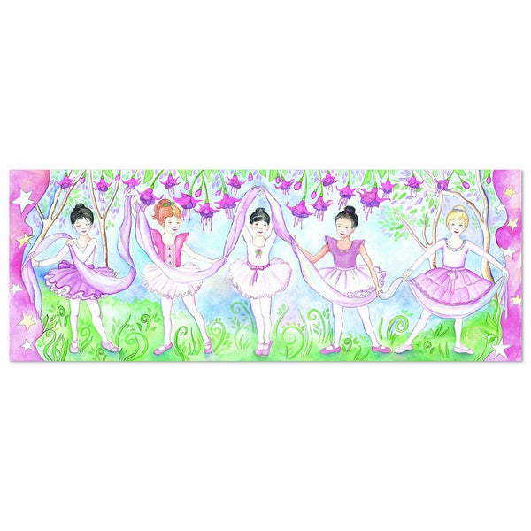 Melissa & Doug Bella Ballerina Jumbo Jigsaw Floor Puzzle (48 pcs, nearly 4 feet long)