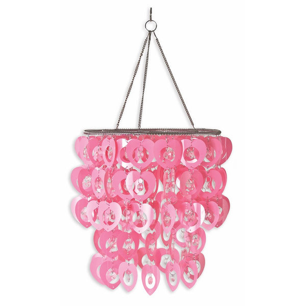 Wall Pops WPC96861 Ready-to-Hang Bling Chandelier, Cupid